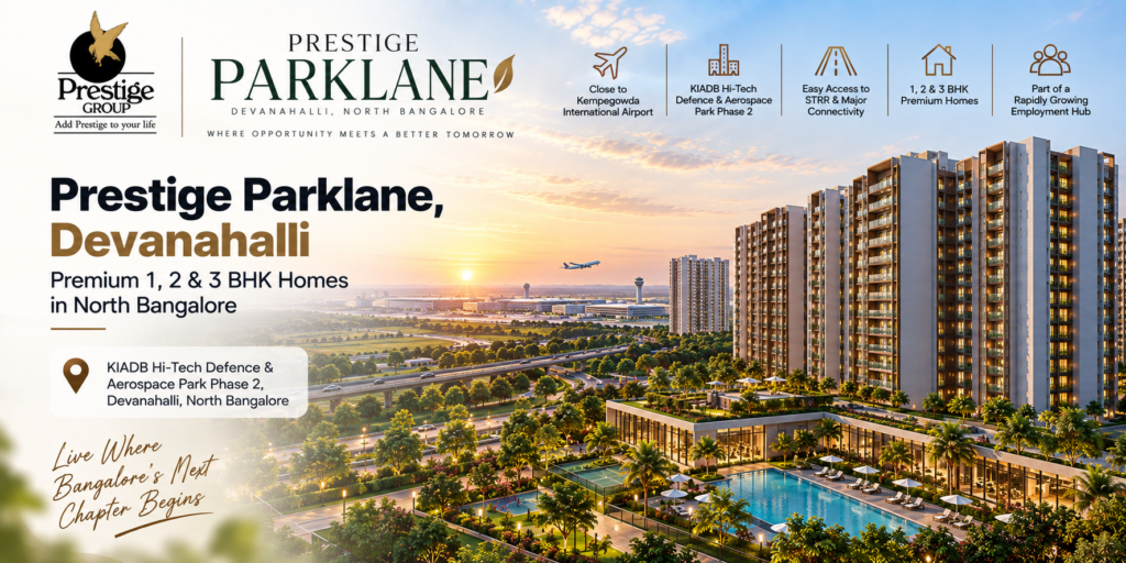 Prestige Parklane – Premium 1, 2 & 3 BHK